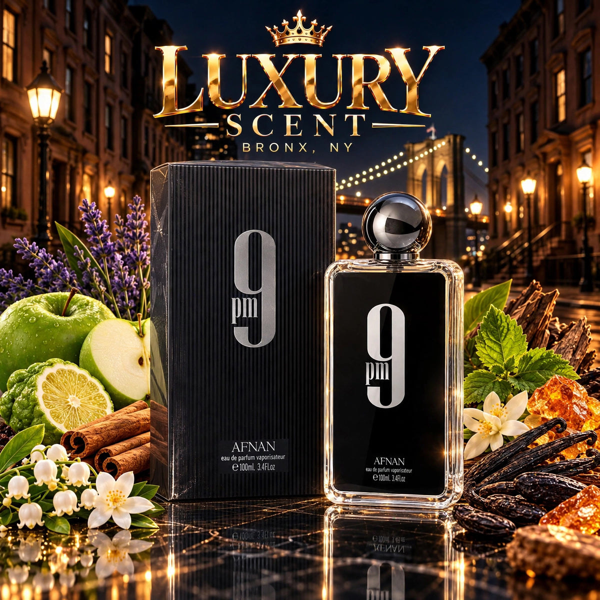 Afnan 9 PM Eau de Parfum