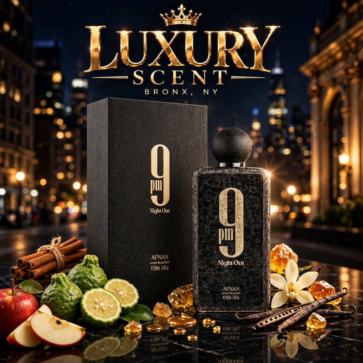 Afnan 9PM Night Out Extrait de Parfum