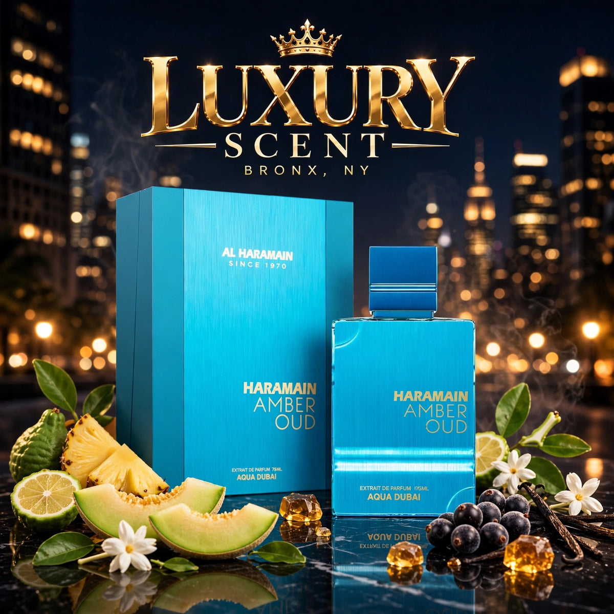 Al Haramain Amber Oud Aqua Dubai Extrait de Parfum