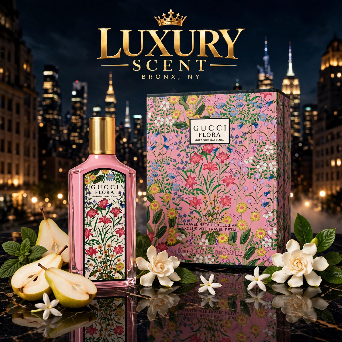 Gucci Flora Gorgeous Gardenia Women Gift Set