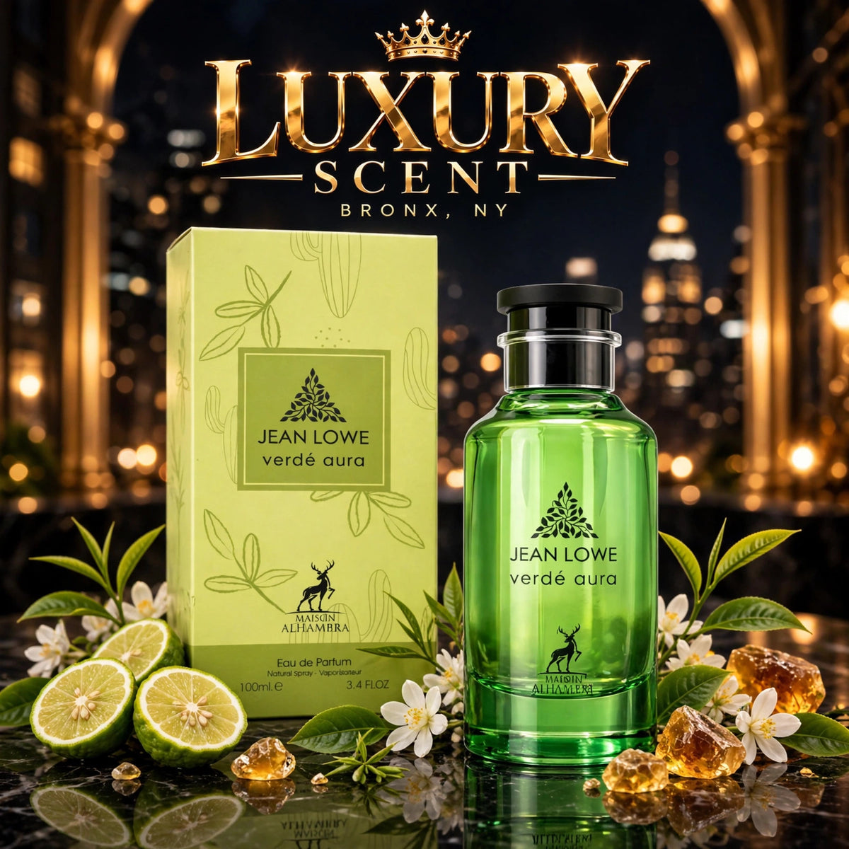 Maison Alhambra Jean Lowe Verde Aura Eau de Parfum