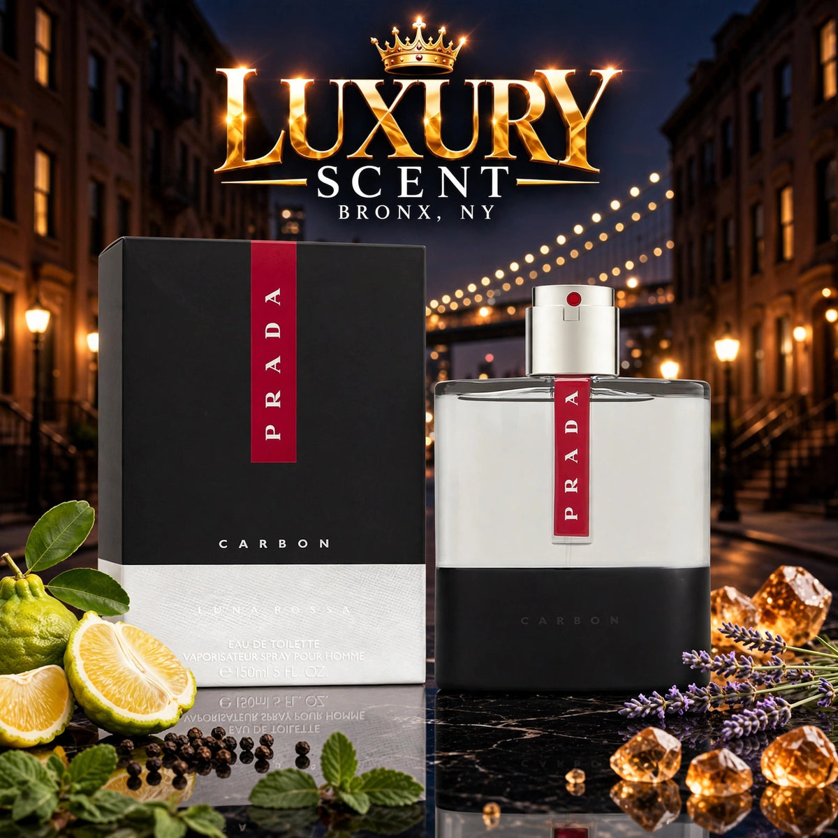 Prada Luna Rossa Carbon Eau de Toilette - 1