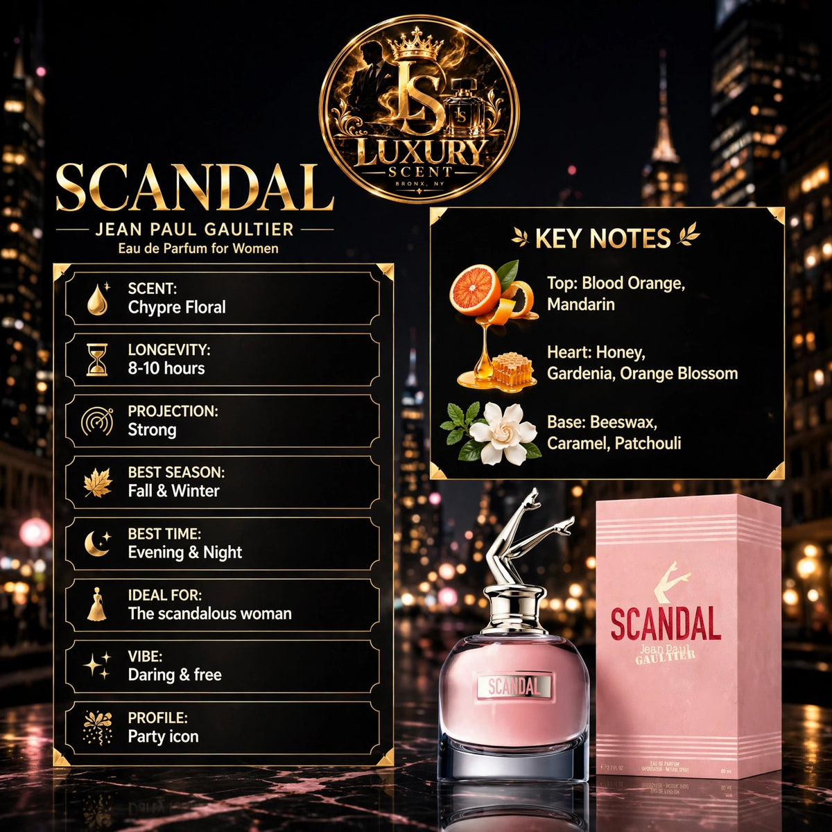 Jean Paul Gaultier Scandal Eau de Parfum