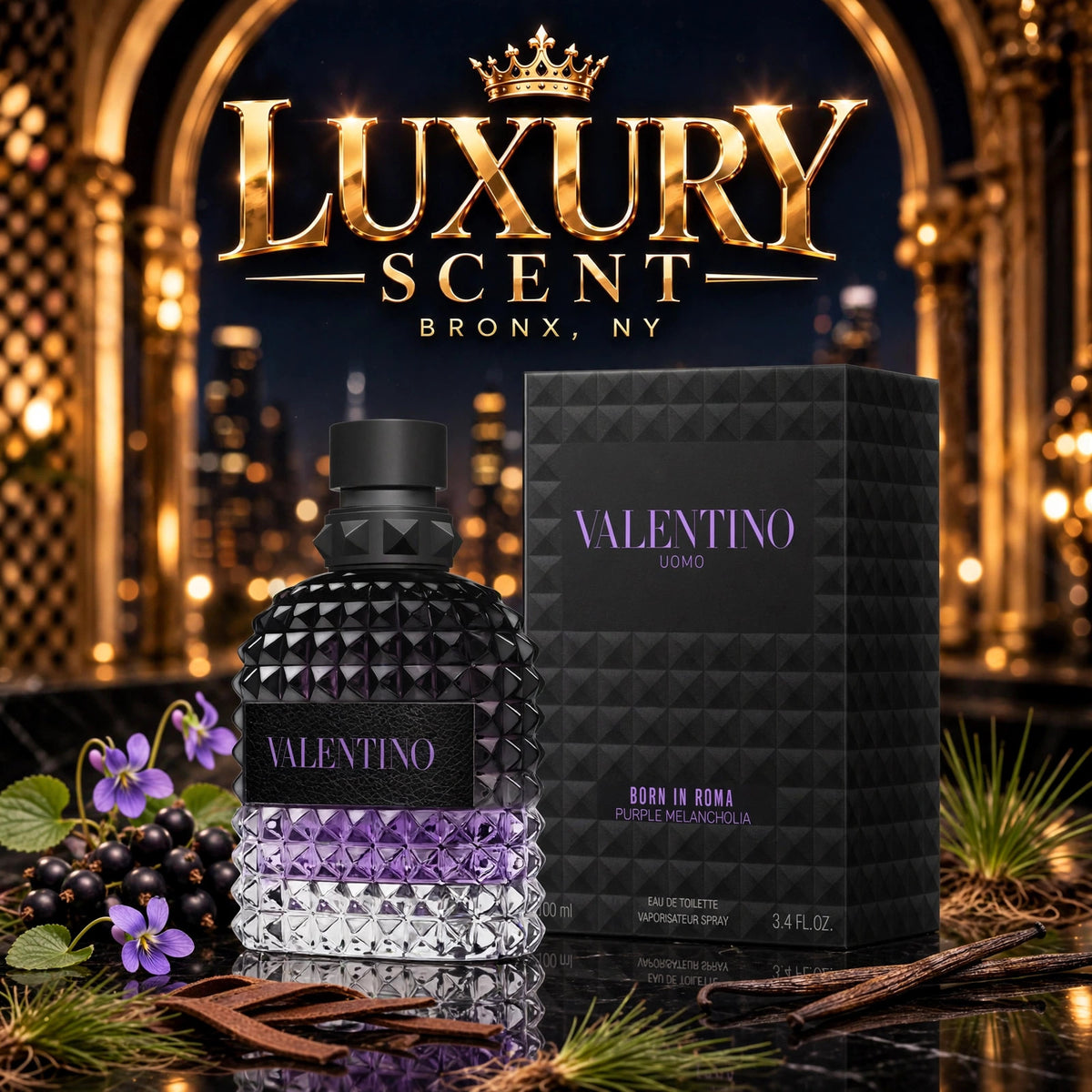 Valentino Uomo Born in Roma Purple Melancholia Eau de Toilette