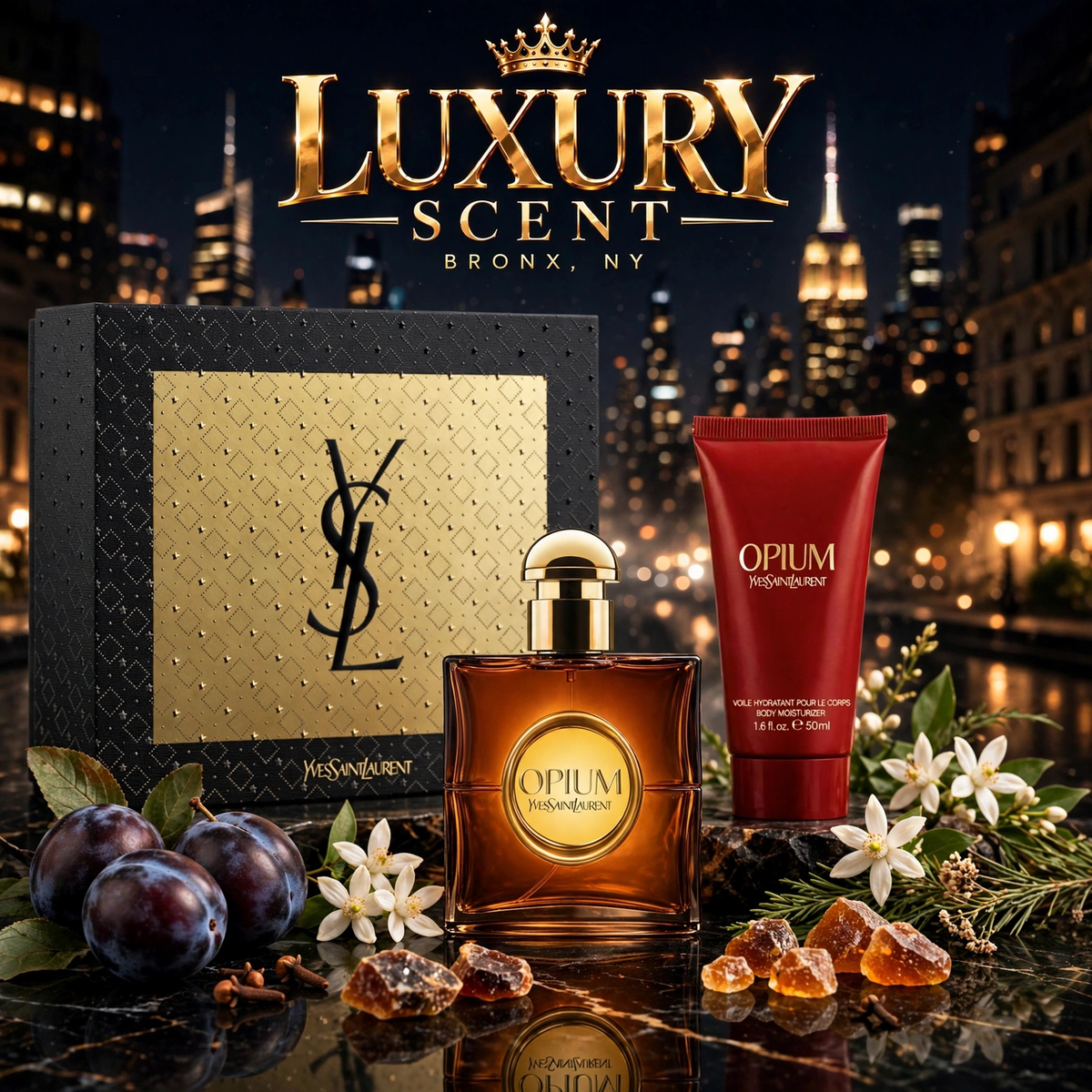 Yves Saint Laurent Opium Women Gift Set